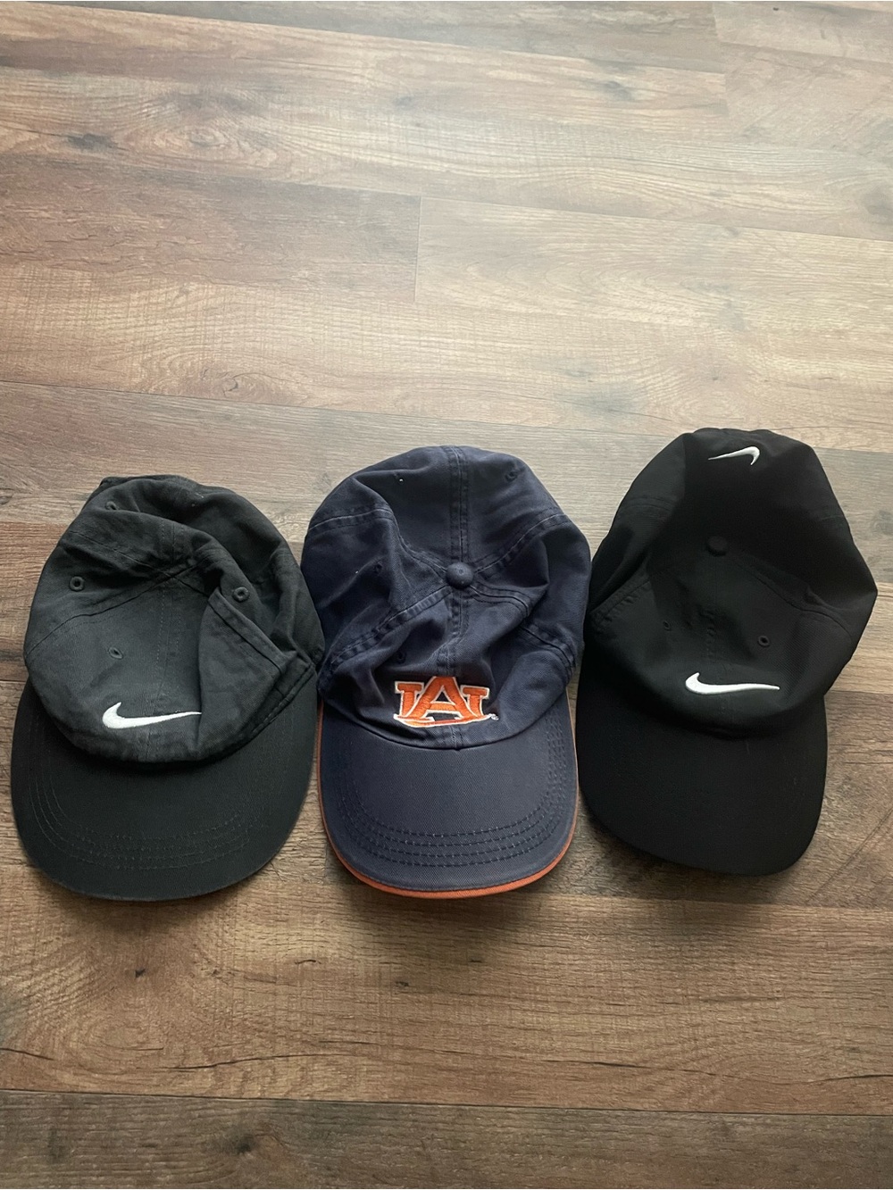 Kids Hats Black and Navy Baseball Caps Pack
